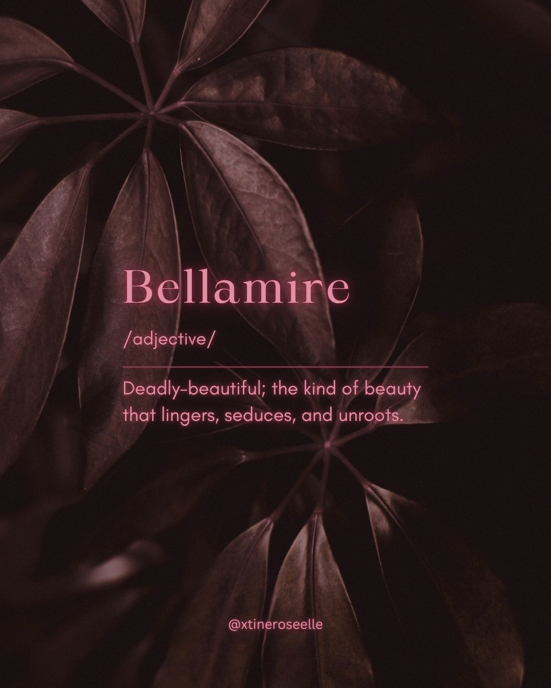 🌹 Bellamire describes the woman who is ready to compost the good girl archetype. She is stepping into her deep feminine power.

She is the enchantress, the feminine magician. She no longer wants to be pleasing to others because she is too busy pleasing herself.
